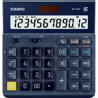 Casio DH-12ET 159x151x29mm bordregner blå