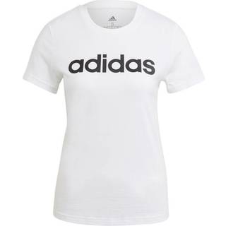 LOUNGEWEAR Essentials Slim Logo T-shirt - White / Black - XS