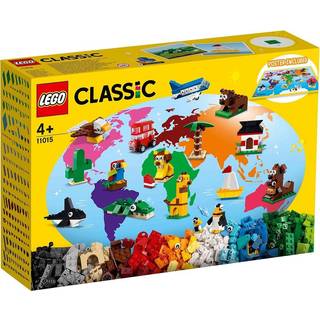 LEGO Classic overalt i verden 11015 Bygningsleget?j s?t til b?rnehaveb?rn drenge og piger i alderen 4+ (950 stykker)