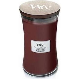 WoodWick Rumdufte Duftende stearinlys Black Cherry Large Jar 610 g (356,00 kr / 1 kg) - 610 g