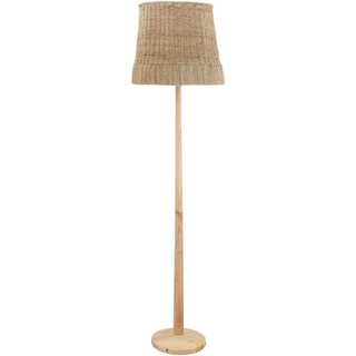 Bloomingville - Kakasi Gulvlampe Nature/Rattan