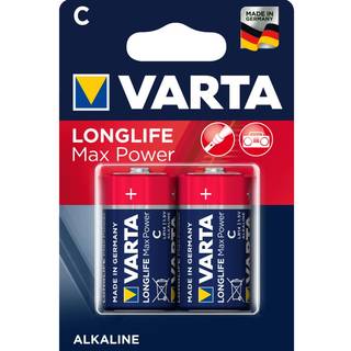 VARTA Longlife Max Power C LR14 batteri 2-pak