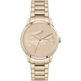 Lacoste Ladycroc rosaguldfarvet dameur med lænke