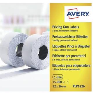 Avery Labels 26x12 G2 White 10-rulle