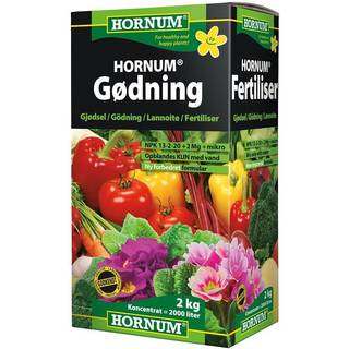 Gødning til drivhus, køkkenhave og krukker 2 kg - Hornum