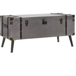 Sofabord Mdf Og Aluminium 102 X 51 X 47,5 Cm