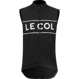 Le Col Sport Logo Gilet - L - Black