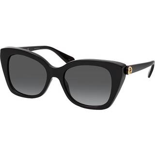 Gucci GG0921S 001 55 Solbriller Kvinder Black - Black - 55mm