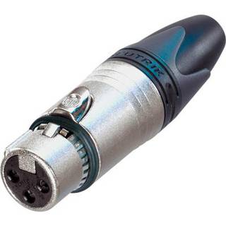 Neutrik NC3FXX-EMC XLR-stik Tilslutning, lige Poltal: 3