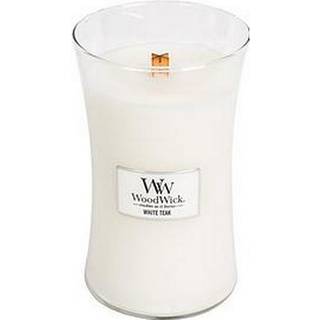 Woodwick White Teak duftlys Trævæge 609.5 g - 609.5 g