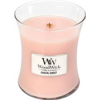 Woodwick Coastal Sunset duftlys Trævæge 275 g - 275 g