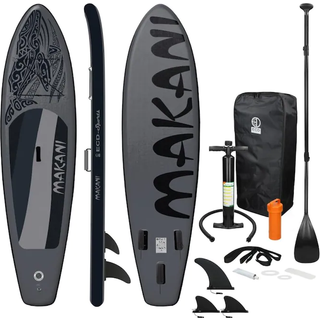 Surfbræt Stand Up Paddle SUP bord Makani padle bord oppustelige appelsin 320 cm