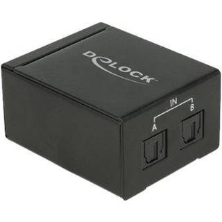 Delock Optisk Toslink Switch - 2 til 1
