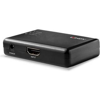 LINDY 2 Port HDMI 10.2G Splitter Compact Factory Sealed