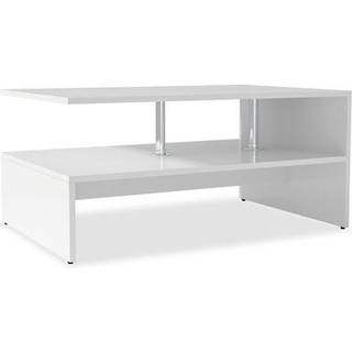 Sofabord 90X59X42 Cm Konstrueret Træ - Egetræsfarvet