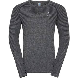 Odlo Baselayer T-shirt l/s Crew - Grå-Large