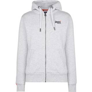 Superdry Orange Label hættetrøje med lynlås
