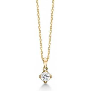 CROWN vedhæng i 14 kt. Guld med diamant fra 0,24 ct.