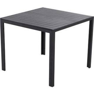 Havebord Havanna 90x90 cm i aluminium og nonwood - Sunlife