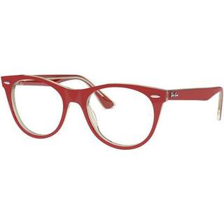 Ray - Ban Unisex RX2185V WAYFARER II 5987 Optiske stel Plast Rød Pantos