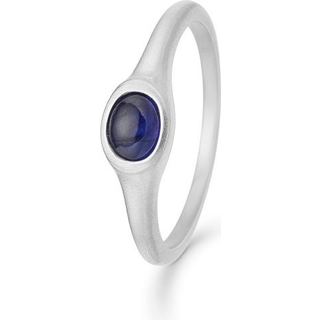 Mads Z - Cabochon ring i sølv m. safir**