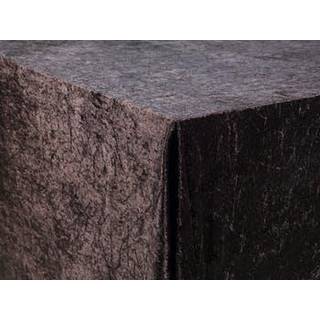 Nervøs velour dug - sort