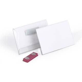 Durable kongresmærker 54x90mm med magnet holder