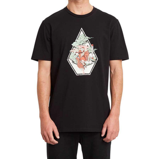Volcom Nozaka Skate T-Shirt Sort