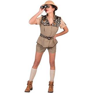 Safari lady kostume