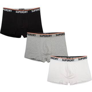 Superdry Klassiske underbukser, 3-pak, fremstillet i økologisk bomuld