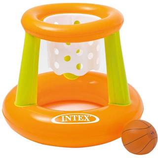 Intex Oppustelig Spil Intex Orange Grøn Basketballkurv 67 x 55 cm
