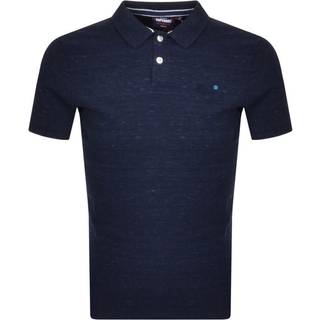 Superdry Klassisk poloshirt i piqué med korte ærmer