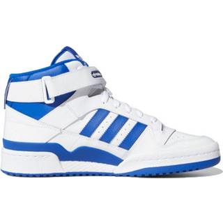 Forum Mid sko - Cloud White / Royal Blue / Cloud White - 43 1/3