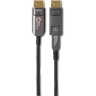 MicroConnect Optisk hybrid Displayport 1.4 kabel (4K@120 Hz / 8K@60 | PRIS-MATCH