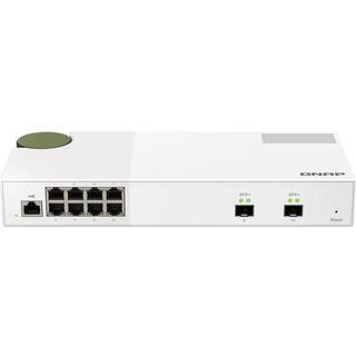 QNAP QSW-M2108-2S 10GbE and 2.5GbE Layer 2 Web Managed Switch