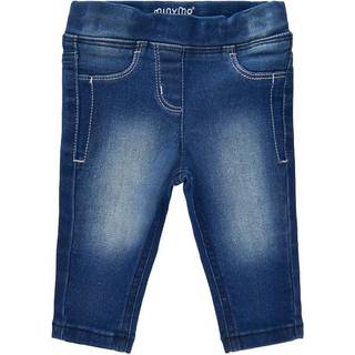 Minymo Pige Jeans i økologisk bomuld - Denim - 68