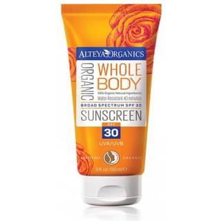 Alteya Organics - Organic Whole Body Sunscreen SPF 30
