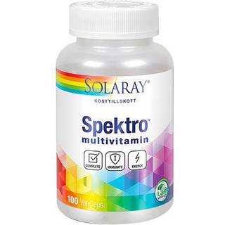 Solaray Spektro Multivitamin, 100 kapsler