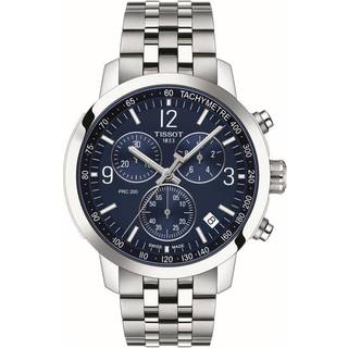 Tissot T114.417.11.047.00 Prc 200 Blå/Stål Ø43 mm