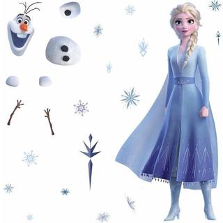 Disney Frost 2 Elsa og Olof Gigant Wallsticker