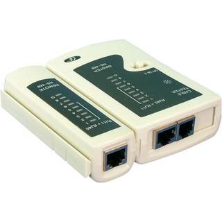 LOGILINK cabletester Netwerk RJ45/RJ12/