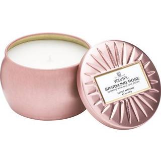 Voluspa Mini Tin Candle Sparkling Rose 25h