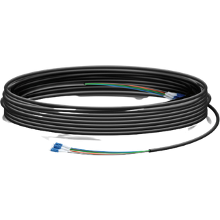 Ubiquiti FC-SM-200 FiberCable LC-LC Outdoor-rated 61 Meters - Sort - 61 meter