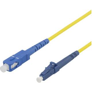 LC-SC Singlemode simplex OS2 optisk kabel | 5 meter