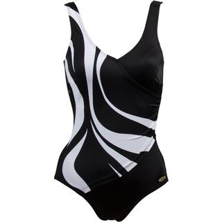 Damella Julia Basic Swimsuit - Black/White - 48 * Kampagne *