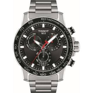Tissot T125.617.11.051.00 T-Sport Sort/Stål Ø45.5 mm