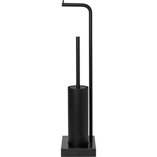 blomus Modo toiletrulleholder og toiletbørste Sort