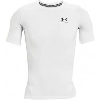 Under Armour HG Armour Comp S/S Kompressionsundertøj Herrer størrelse L - Regular farve hvid