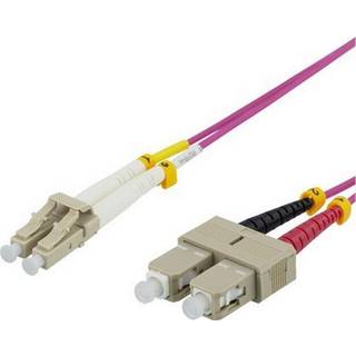 Deltaco LCSC-701 - patch cable - 1 m - pink - Pink - 1 meter