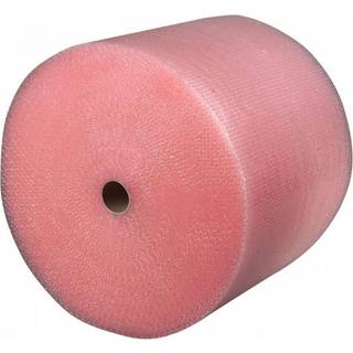 Boblefolie antistatisk 100cmx50meterx1mm pink